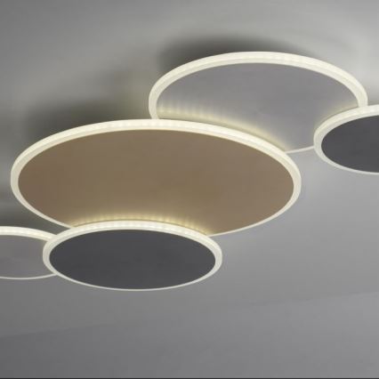 Paul Neuhaus 8008-70 - LED Hämardatav laevalgusti Q-PIATO LED/49W/230V 2700-5000K Wi-Fi + kaugjuhtimispult