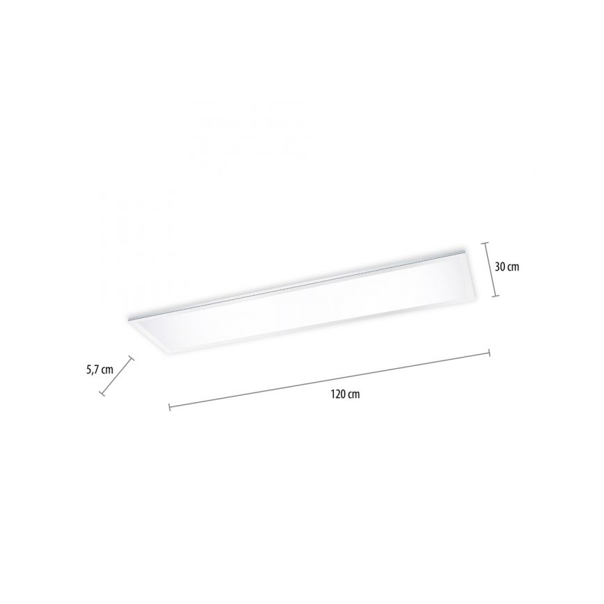 Paul Neuhaus 8112-17 - LED Hämardatav pinnale paigaldatav paneel FLAG LED/35W/230V