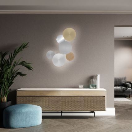 Paul Neuhaus 8152-79 - LED Hämardatav seinavalgusti PUNTUA LED/1W/3,7V 2200 mAh + kaugjuhtimispult