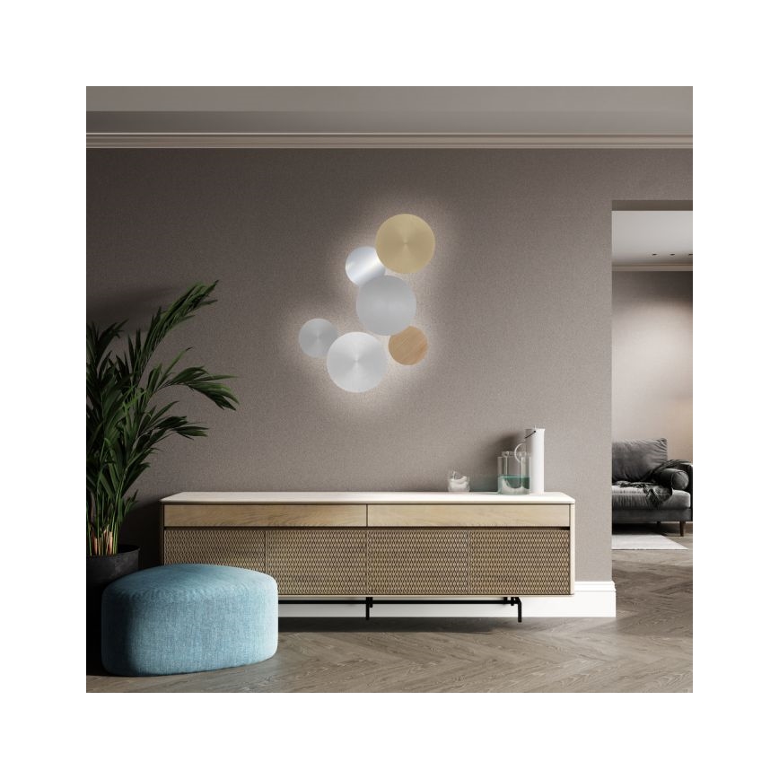 Paul Neuhaus 8152-79 - LED Hämardatav seinavalgusti PUNTUA LED/1W/3,7V 2200 mAh + kaugjuhtimispult