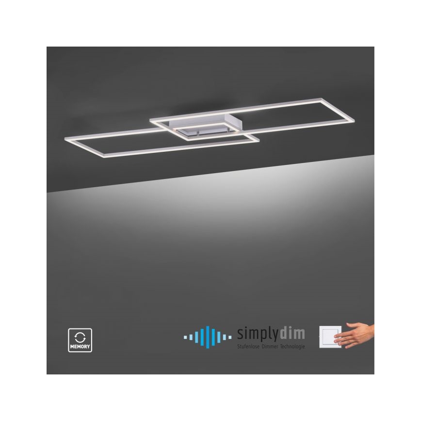 Paul Neuhaus 8194-55 - LED Hämardatav kinnitatav lühter INIGO 2xLED/20W/230V