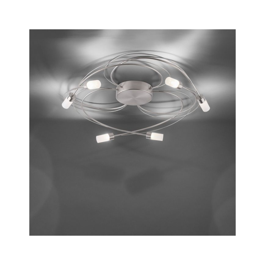 Paul Neuhaus 8250-55 - LED Hämardatav pinnale paigaldatav lühter NELIA 6xLED/3W/230V
