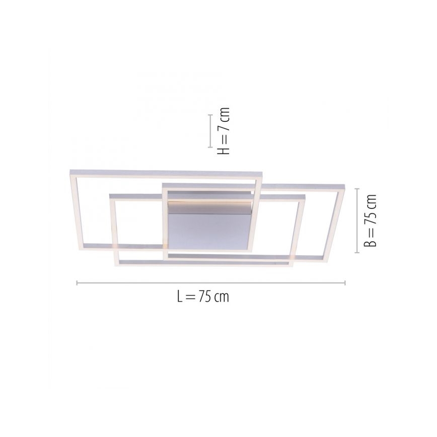 Paul Neuhaus 8256-55 - LED Hämardatav laevalgusti INIGO 3xLED/16W/230V