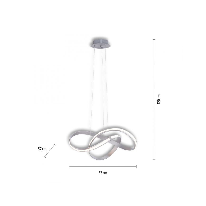 Paul Neuhaus 8291-55 - LED Hämardatav lühter MELINDA LED/30W/230V