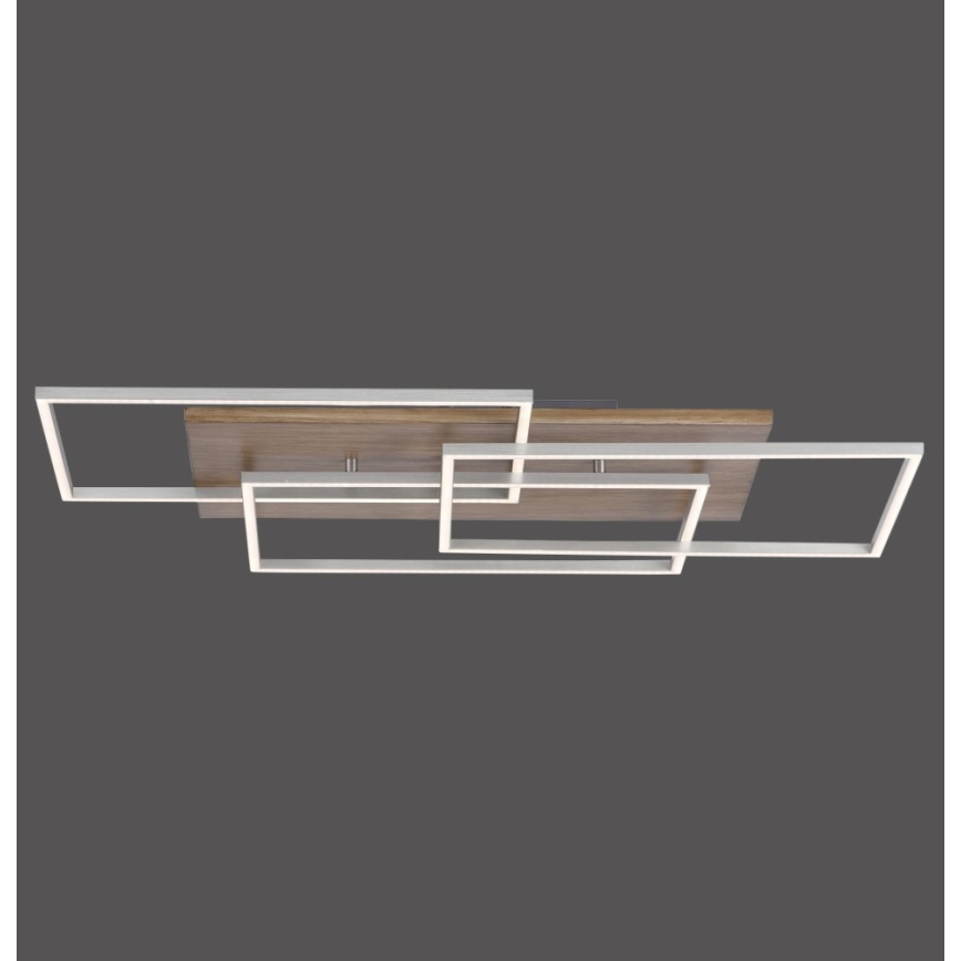 Paul Neuhaus 8330-79 - LED Hämardatav pinnale kinnitatav lühter PALMA 3xLED/12W/230V mänd + kaugjuhtimispult