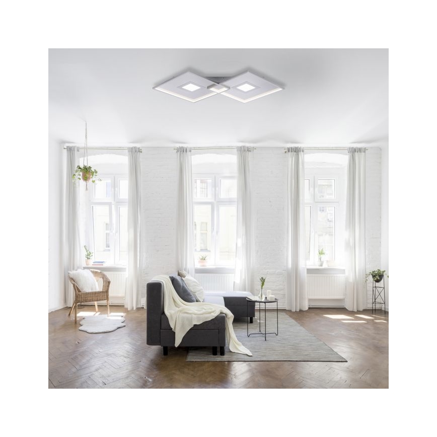 Paul Neuhaus 8378-55 - LED Hämardatav laevalgusti AMARA LED/45W/230V läikiv kroom + kaugjuhtimispult