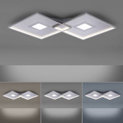 Paul Neuhaus 8378-55 - LED Hämardatav laevalgusti AMARA LED/45W/230V läikiv kroom + kaugjuhtimispult