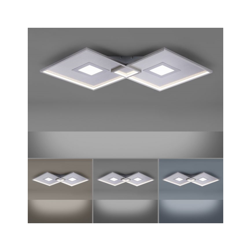 Paul Neuhaus 8378-55 - LED Hämardatav laevalgusti AMARA LED/45W/230V läikiv kroom + kaugjuhtimispult