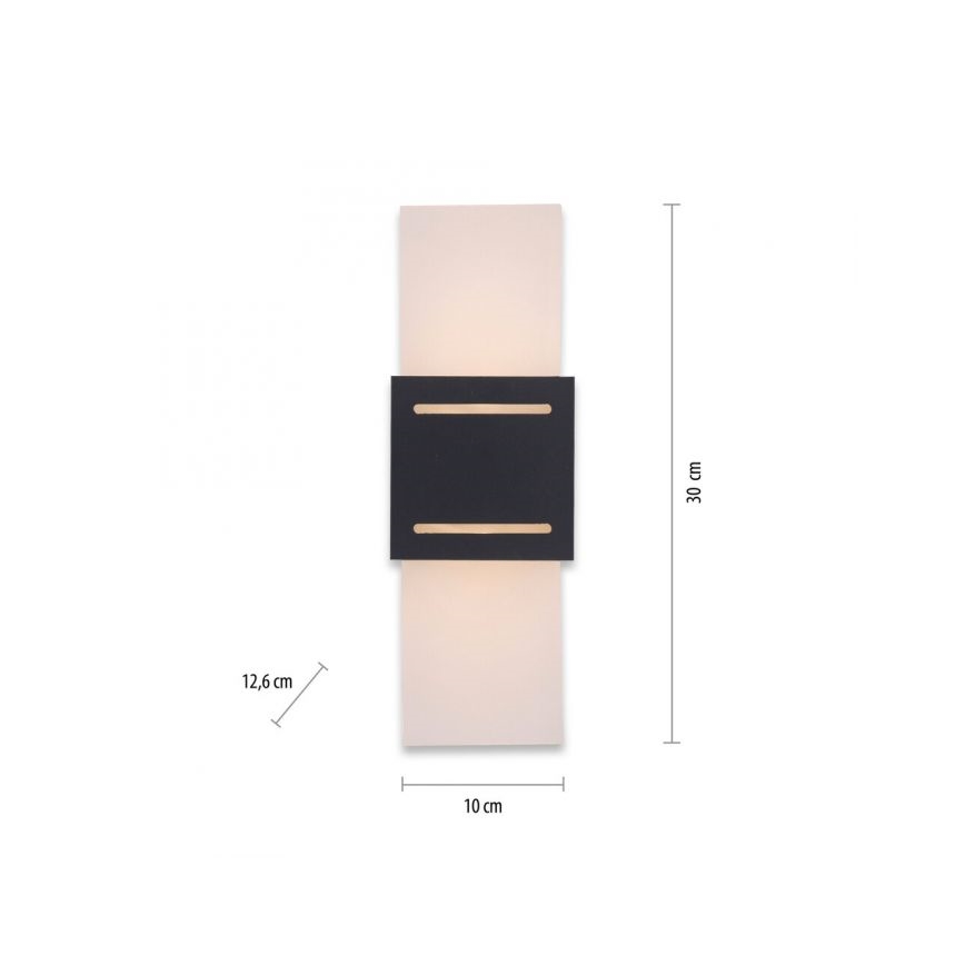 Paul Neuhaus 9007-13 - Seinavalgusti ORMA 1xG9/40W/230V must