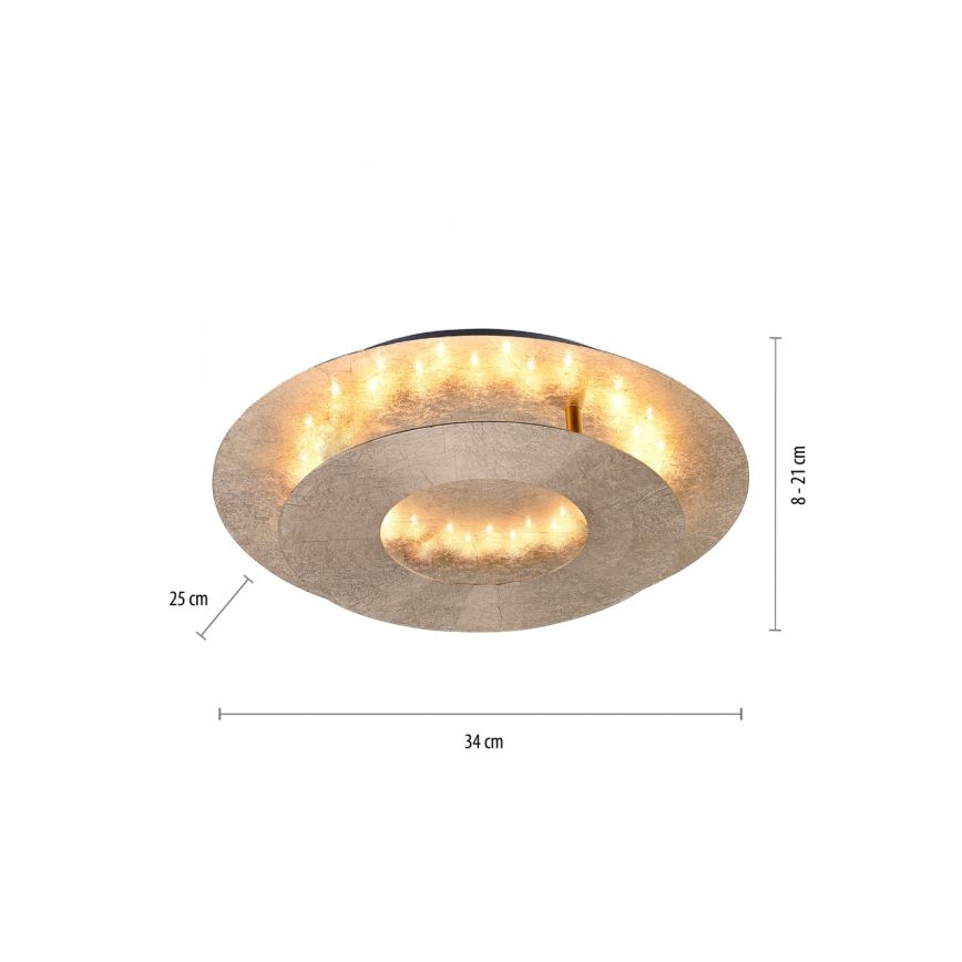 Paul Neuhaus 9011-12 - LED Laevalgusti NEVIS LED/6W/230V kuldne