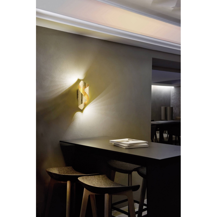 Paul Neuhaus 9030-12 - LED Seinavalgusti NEVIS LED/6W/230V kuldne