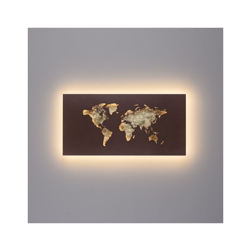 Paul Neuhaus 9056-48 - LED Dekoratiivne valgusti seinale MAP LED/25W/230V 3000K