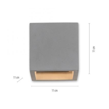 Paul Neuhaus 9069-22 - Seinavalgusti ETON 1xG9/25W/230V