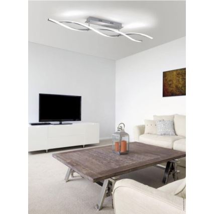 Paul Neuhaus 9143-55 - LED Hämardatav pinnale kinnitatav lühter POLINA 2xLED/10,2W/230V