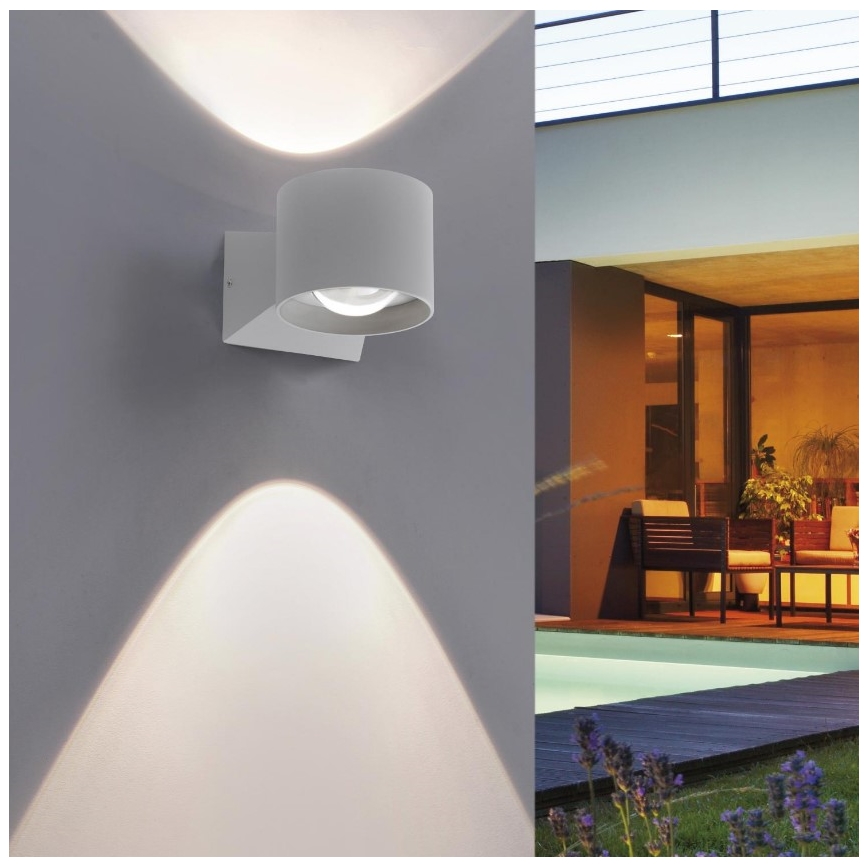 Paul Neuhaus 9441-21 - LED Väli seinavalgusti TIMO 2xLED/2W/230V IP54