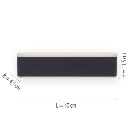 Paul Neuhaus 9484-13 - LED Väli hämardatav seinavalgusti ELSA 2xLED/9W/230V IP65