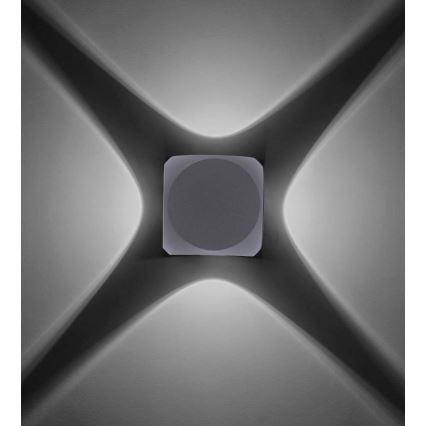 Paul Neuhaus 9485-21 - LED Väli seinavalgusti CARLO 4xLED/0,8W/230V IP54