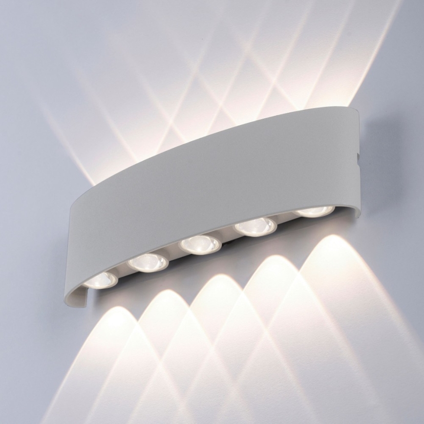 Paul Neuhaus 9489-21- LED Väli seinavalgusti CARLO 10xLED/0,8W/230V IP54