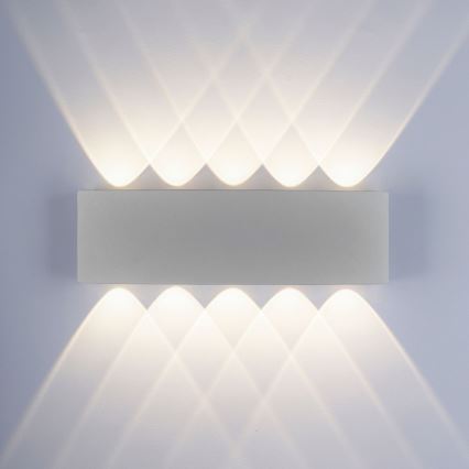 Paul Neuhaus 9489-21- LED Väli seinavalgusti CARLO 10xLED/0,8W/230V IP54