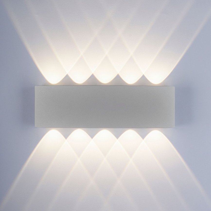 Paul Neuhaus 9489-21- LED Väli seinavalgusti CARLO 10xLED/0,8W/230V IP54