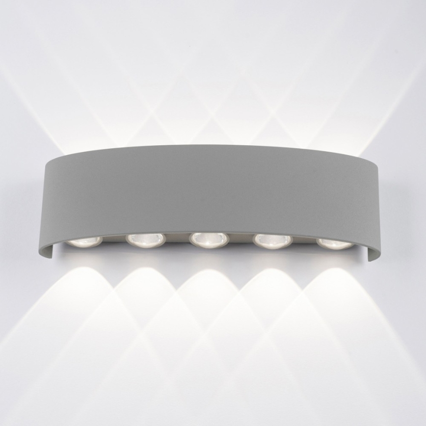 Paul Neuhaus 9489-21- LED Väli seinavalgusti CARLO 10xLED/0,8W/230V IP54