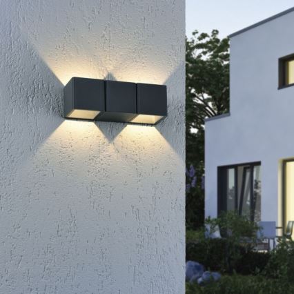 Paul Neuhaus 9658-13 - LED Väli seinavalgusti MARCEL 2xLED/4W/230V IP54