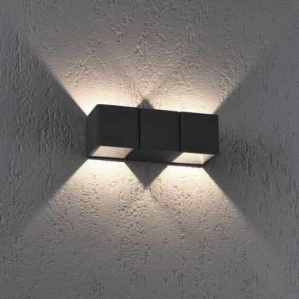 Paul Neuhaus 9658-13 - LED Väli seinavalgusti MARCEL 2xLED/4W/230V IP54