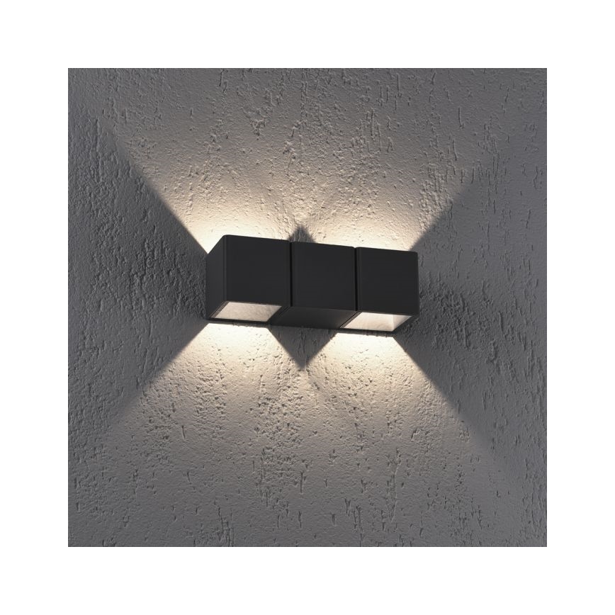Paul Neuhaus 9658-13 - LED Väli seinavalgusti MARCEL 2xLED/4W/230V IP54