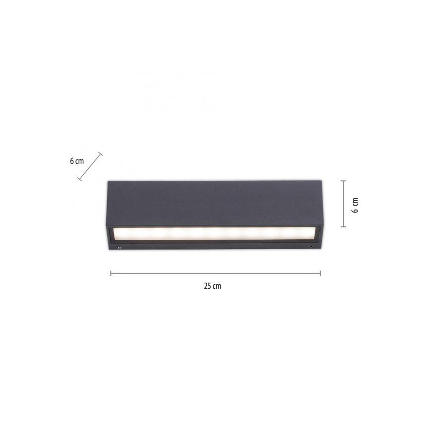 Paul Neuhaus 9675-13 - LED Väli seinavalgusti ROBERT 2xLED/9W/230V IP65