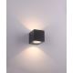 Paul Neuhaus 9698-13 -LED Väli seinavalgusti ORANGE 2xLED/5,4W/230V IP65