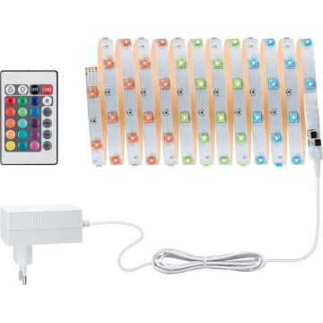 Paulmann 3988 - LED RGBW/13W hämardatav valguslint TIP 5 m 230V + kaugjuhtimispult