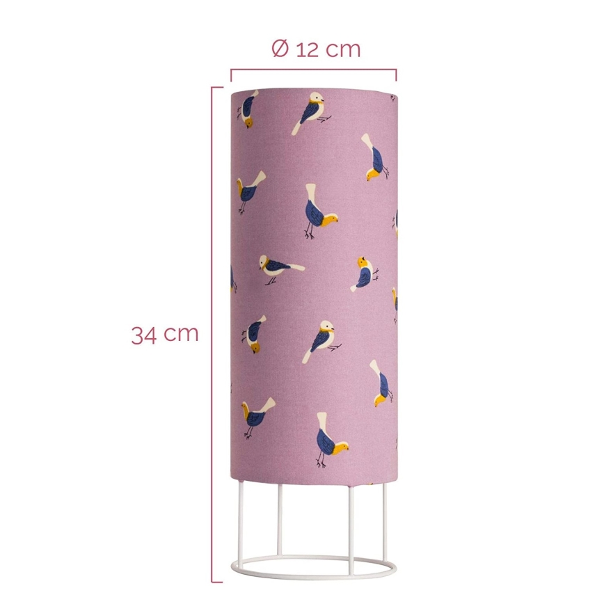 Paulmann 48044 - 1xE14/20W Laste laualamp CUTE BIRD 230V