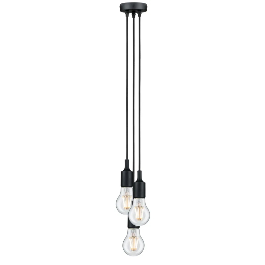 Paulmann 50382 - 3xE27/60W Toitekaabel KETIL 230V