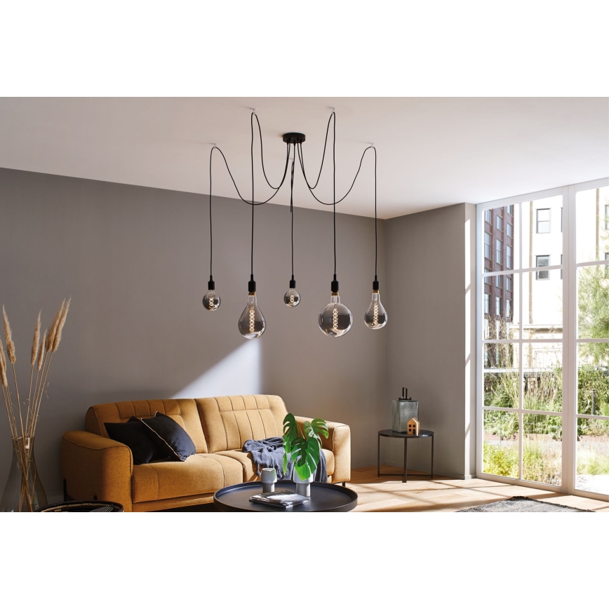 Paulmann 50389 - Lühter NEORDIC 5xE27/20W/230V ämblik