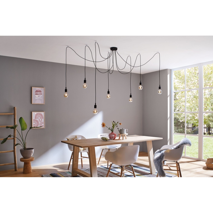 Paulmann 50390 - Lühter NEORDIC 7xE27/20W/230V ämblik