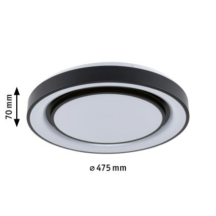 Paulmann 70545 - LED RGBW/38,5W Hämardatav laevalgusti RAINBOW 230V 3000-6500K + pult