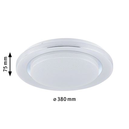 Paulmann 70546 - LED RGBW/22W Hämardatav laevalgusti RAINBOW 230V 3000-6500K + pult