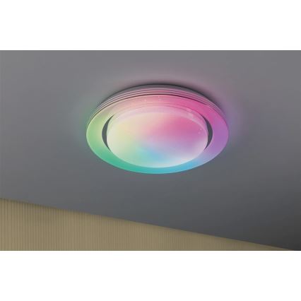 Paulmann 70546 - LED RGBW/22W Hämardatav laevalgusti RAINBOW 230V 3000-6500K + pult