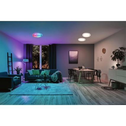 Paulmann 70547 - LED RGBW/38,5W Hämardatav laevalgusti RAINBOW 230V 3000-6500K + pult