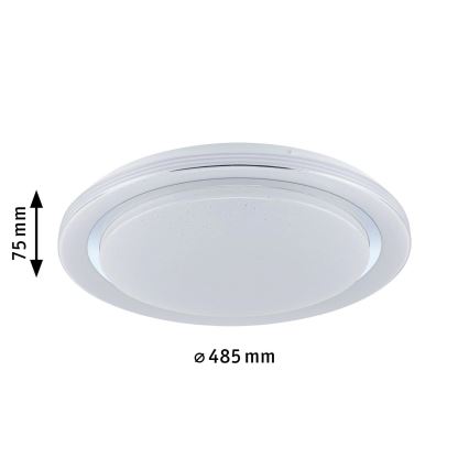 Paulmann 70547 - LED RGBW/38,5W Hämardatav laevalgusti RAINBOW 230V 3000-6500K + pult