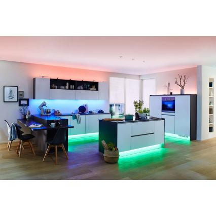 Paulmann 70627 - LED RGB/18W IP44 Hämardatav riba vannituppa MAXLED 1,5 m 230V + kaugjuhtimispult