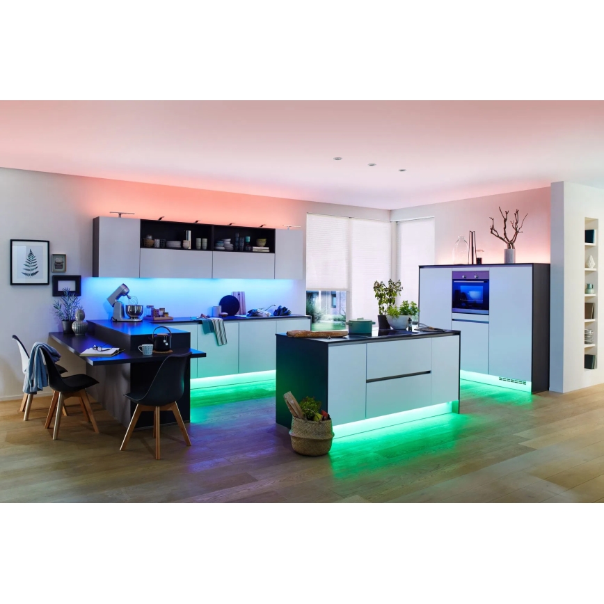 Paulmann 70627 - LED RGB/18W IP44 Hämardatav riba vannituppa MAXLED 1,5 m 230V + kaugjuhtimispult