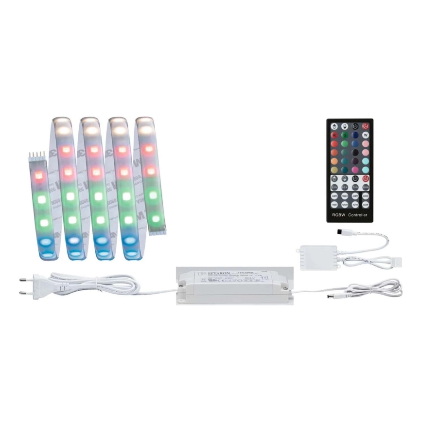 Paulmann 70627 - LED RGB/18W IP44 Hämardatav riba vannituppa MAXLED 1,5 m 230V + kaugjuhtimispult