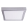 Paulmann 70650 - LED/17W Laevalgusti LUNAR 230V 30x30 cm matt kroom