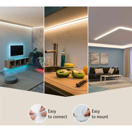 Paulmann 70672 - LED/18W IP44 Hämardatav riba vannituppa MAXLED 1,5 m 2700K 230V