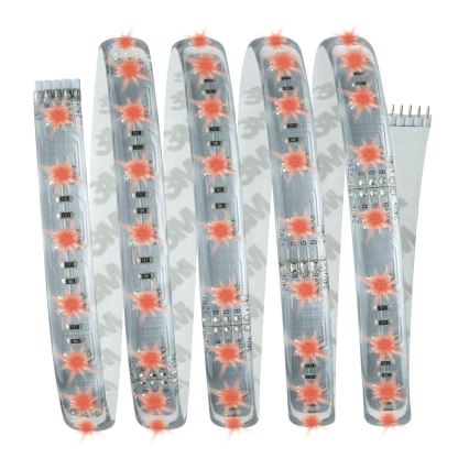Paulmann 70674 - LED RGB/22W Hämardatav valgusriba MAXLED 1,5 m 230V + kaugjuhtimispult