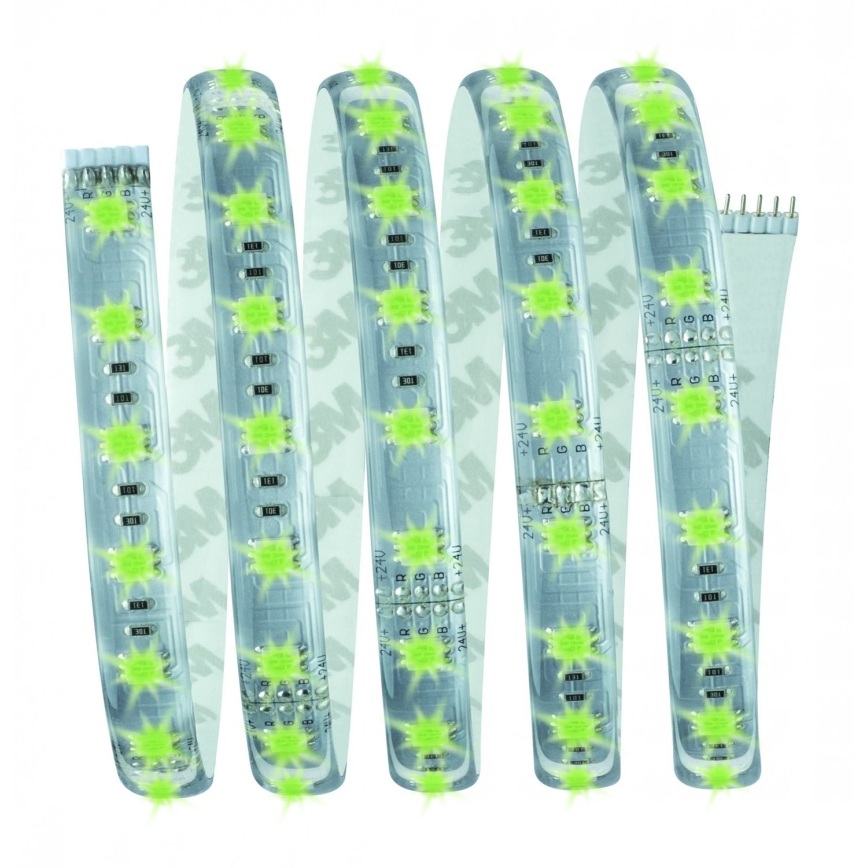 Paulmann 70674 - LED RGB/22W Hämardatav valgusriba MAXLED 1,5 m 230V + kaugjuhtimispult