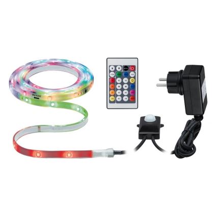 Paulmann 70698 -LED RGB/6,4W IP67 Hämardatav väliriba WATERLED 3m 230V+ pult
