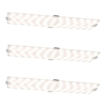 Paulmann 70709 - KOMPLEKT 3xLED/6,6W Mööblivalgustus anduriga SOFTPAD 230V