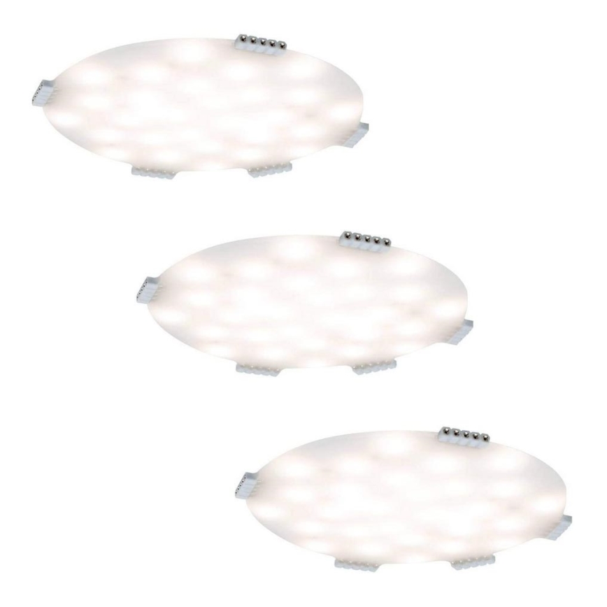 Paulmann 70711 - KOMPLEKT 3xLED/2,8W Mööblivalgustus anduriga SOFTPAD 230V 2700K